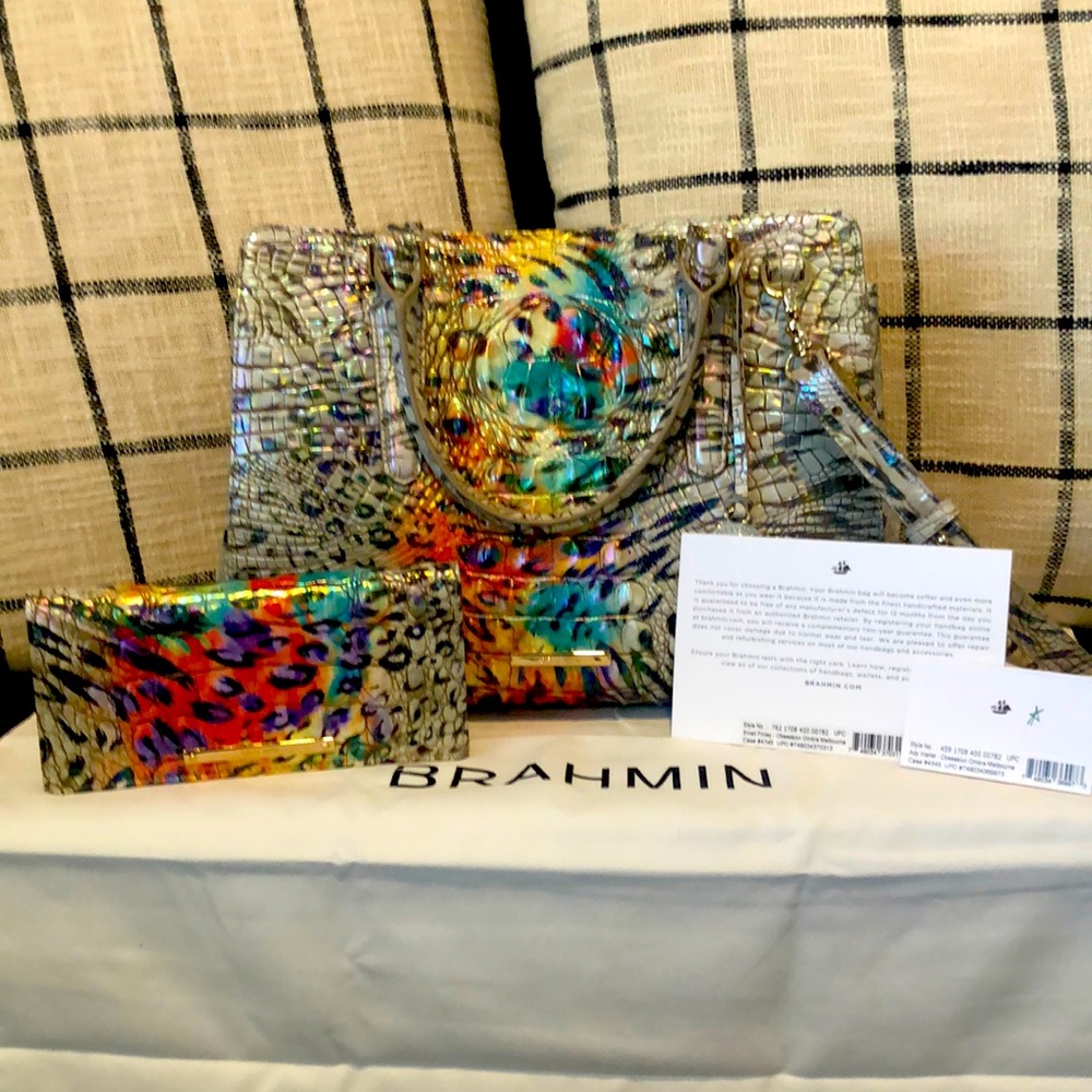 Brahmin Small Finley and Ady Wallet in Obsession